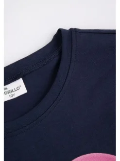 Coccodrillo T-Shirt WC6143210VGA-015 Granatowy Regular Fit