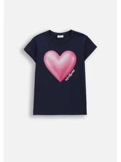 Coccodrillo T-Shirt WC6143210VGA-015 Granatowy Regular Fit