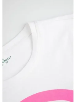 Coccodrillo T-Shirt WC6143219VGB-001 Biały Regular Fit