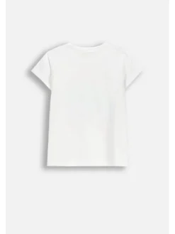 Coccodrillo T-Shirt WC6143209VGB-001 Biały Regular Fit