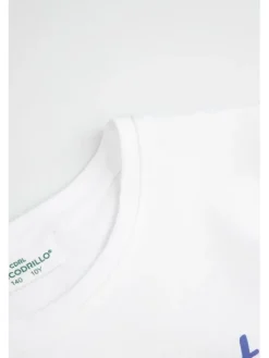 Coccodrillo T-Shirt WC6143206VGB-001 Biały Regular Fit