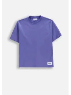 Coccodrillo T-Shirt WC6143216VGB-016 Fioletowy Regular Fit