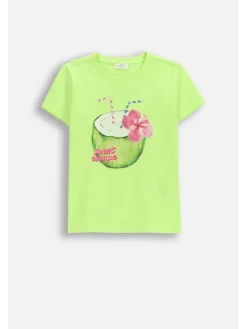 Coccodrillo T-Shirt WC6143212VGB-030 Żółty Regular Fit