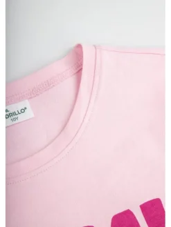 Coccodrillo T-Shirt WC6143203WGJ-007 Różowy Regular Fit