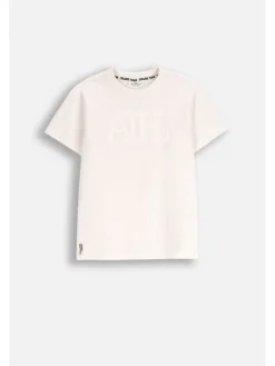 Coccodrillo T-Shirt ZC5143205ABJ-003 Écru Regular Fit