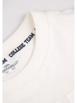 Coccodrillo T-Shirt ZC5143205ABJ-003 Écru Regular Fit