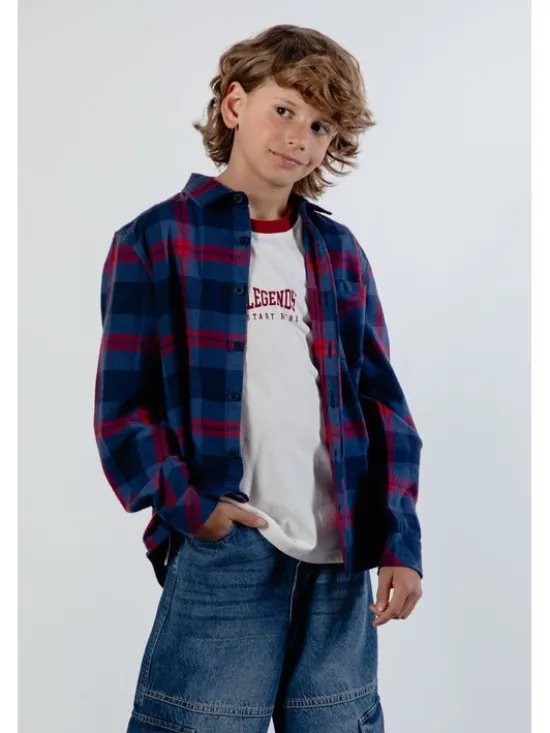 Coccodrillo T-Shirt ZC6143204ABJ-003 Kremowy Regular Fit