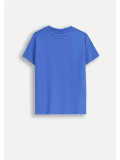Coccodrillo T-Shirt ZC5143203ABK-032 Granatowy Regular Fit