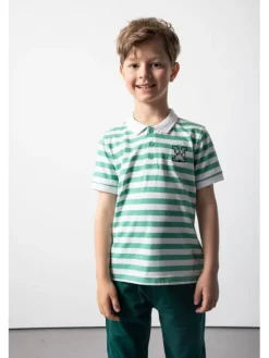 Coccodrillo T-Shirt ZC5143601ABK-011 Zielony Regular Fit