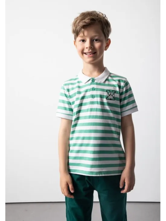 Coccodrillo T-Shirt ZC5143601ABK-011 Zielony Regular Fit