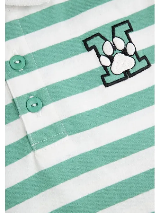 Coccodrillo T-Shirt ZC5143601ABK-011 Zielony Regular Fit