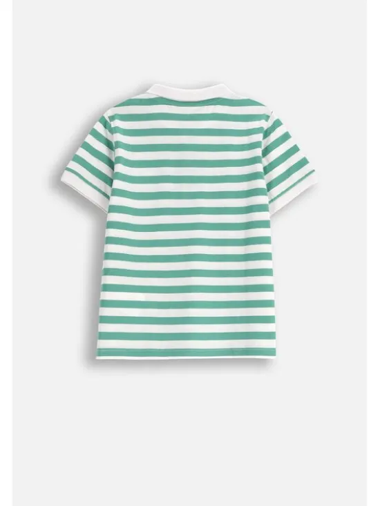 Coccodrillo T-Shirt ZC5143601ABK-011 Zielony Regular Fit