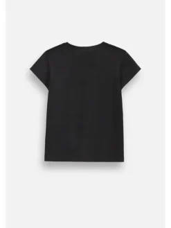 Coccodrillo T-Shirt ZC6143203AGJ-021 Czarny Regular Fit