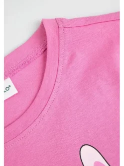 Coccodrillo T-Shirt ZC6143205AGK-007 Różowy Regular Fit