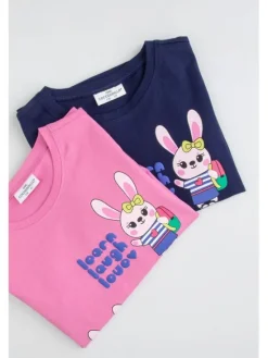 Coccodrillo T-Shirt ZC6143205AGK-007 Różowy Regular Fit