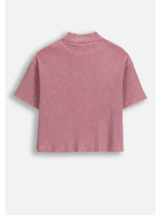 Coccodrillo T-Shirt ZC5143901CGJ-033 Różowy Regular Fit