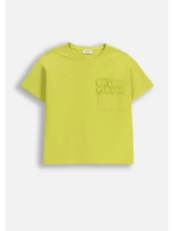 Coccodrillo T-Shirt ZC5143201CGJ-030 Żółty Regular Fit