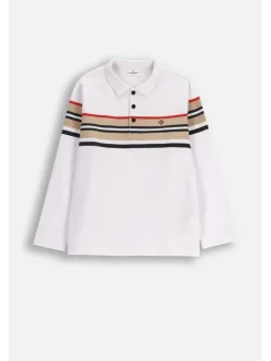 Coccodrillo T-Shirt ZC5143502EJB-001 Biały Regular Fit