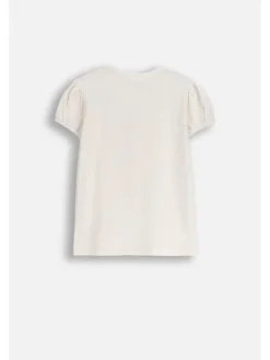Coccodrillo T-Shirt ZC5143201EJG-003 Écru Regular Fit
