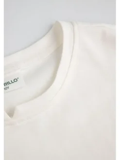Coccodrillo T-Shirt ZC5143201EJG-003 Écru Regular Fit