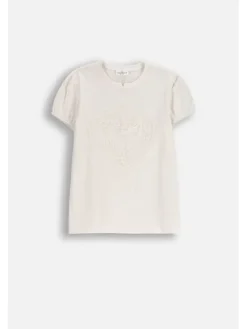 Coccodrillo T-Shirt ZC5143201EJG-003 Écru Regular Fit