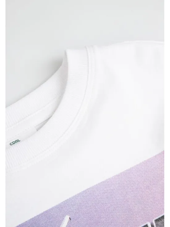 Coccodrillo T-Shirt ZC6143204GBJ-001 Biały Regular Fit