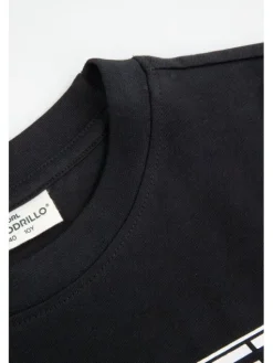 Coccodrillo T-Shirt ZC5143215LBD-021 Czarny Regular Fit