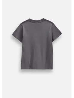 Coccodrillo T-Shirt ZC6143206LBD-020 Szary Regular Fit