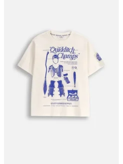 Coccodrillo T-Shirt ZC5143201LBW-003 Écru Regular Fit