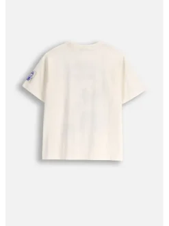 Coccodrillo T-Shirt ZC5143201LBW-003 Écru Regular Fit