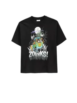 Coccodrillo T-Shirt ZC6143203LBW-021 Czarny Regular Fit