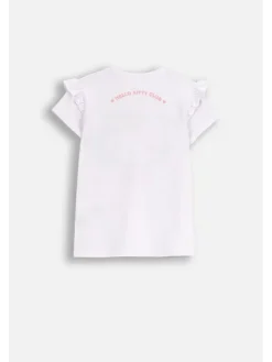 Coccodrillo T-Shirt ZC5143201LGD-001 Biały Regular Fit