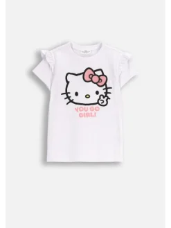 Coccodrillo T-Shirt ZC5143201LGD-001 Biały Regular Fit
