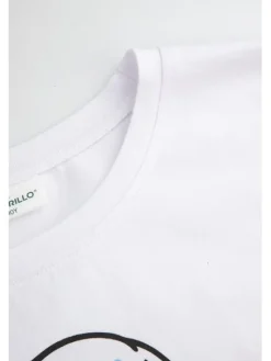 Coccodrillo T-Shirt ZC5143206LGD-001 Biały Regular Fit
