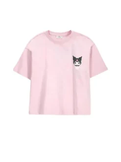 Coccodrillo T-Shirt ZC6143203LGD-007 Różowy Regular Fit