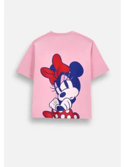 Coccodrillo T-Shirt ZC6143219LGD-007 Różowy Regular Fit