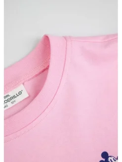 Coccodrillo T-Shirt ZC6143219LGD-007 Różowy Regular Fit