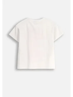 Coccodrillo T-Shirt ZC5143202LGW-003 Écru Regular Fit