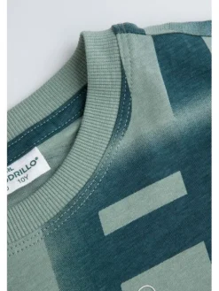 Coccodrillo T-Shirt ZC6143203SBJ-011 Zielony Regular Fit