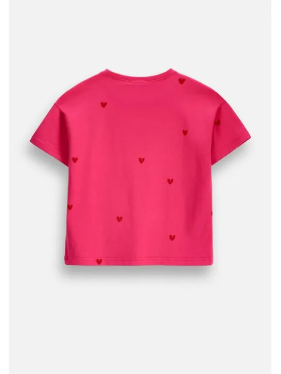 Coccodrillo T-Shirt ZC6143203SGK-029 Różowy Regular Fit