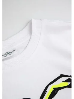Coccodrillo T-Shirt ZC6143213VBA-001 Biały Regular Fit
