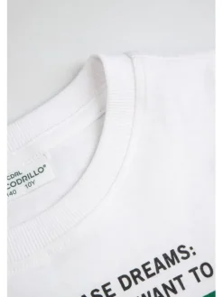 Coccodrillo T-Shirt ZC6143208VBB-001 Biały Regular Fit