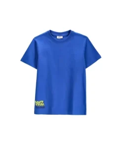 Coccodrillo T-Shirt ZC6143203VBB-032 Granatowy Regular Fit
