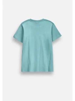 Coccodrillo T-Shirt ZC6143225VBB-013 Turkusowy Regular Fit