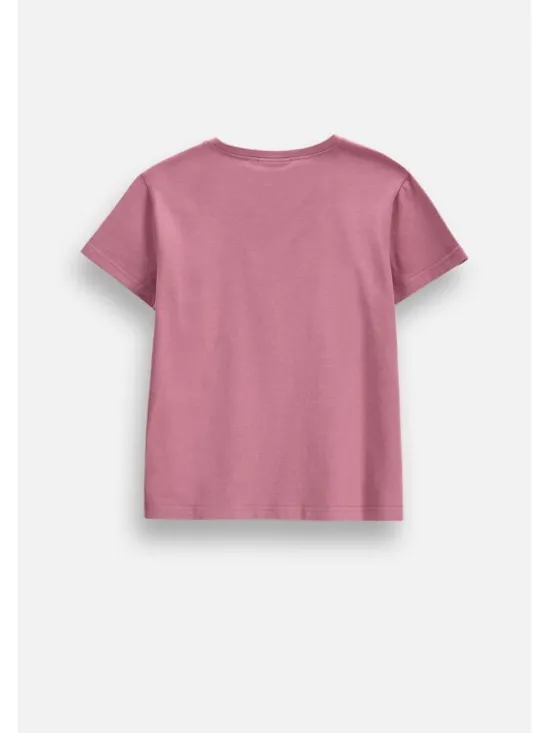 Coccodrillo T-Shirt ZC6143219VGA-007 Różowy Regular Fit