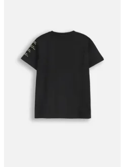 Coccodrillo T-Shirt ZC5143203XBJ-021 Czarny Regular Fit