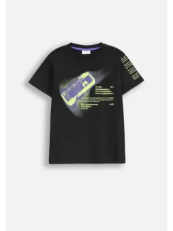 Coccodrillo T-Shirt ZC5143203XBJ-021 Czarny Regular Fit