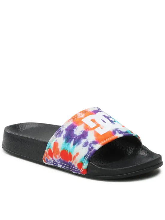 DC Shoes Klapki Slide ADBL100025 Kolorowy