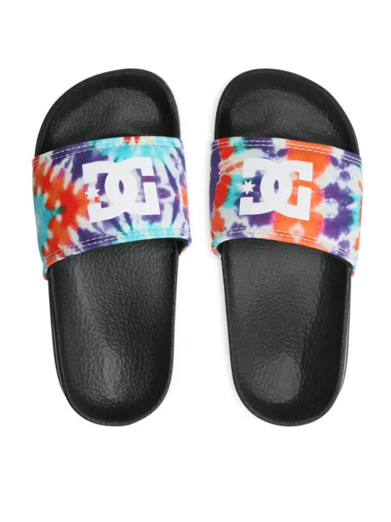 DC Shoes Klapki Slide ADBL100025 Kolorowy
