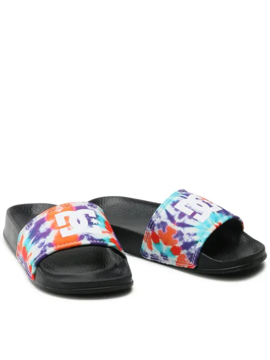 DC Shoes Klapki Slide ADBL100025 Kolorowy